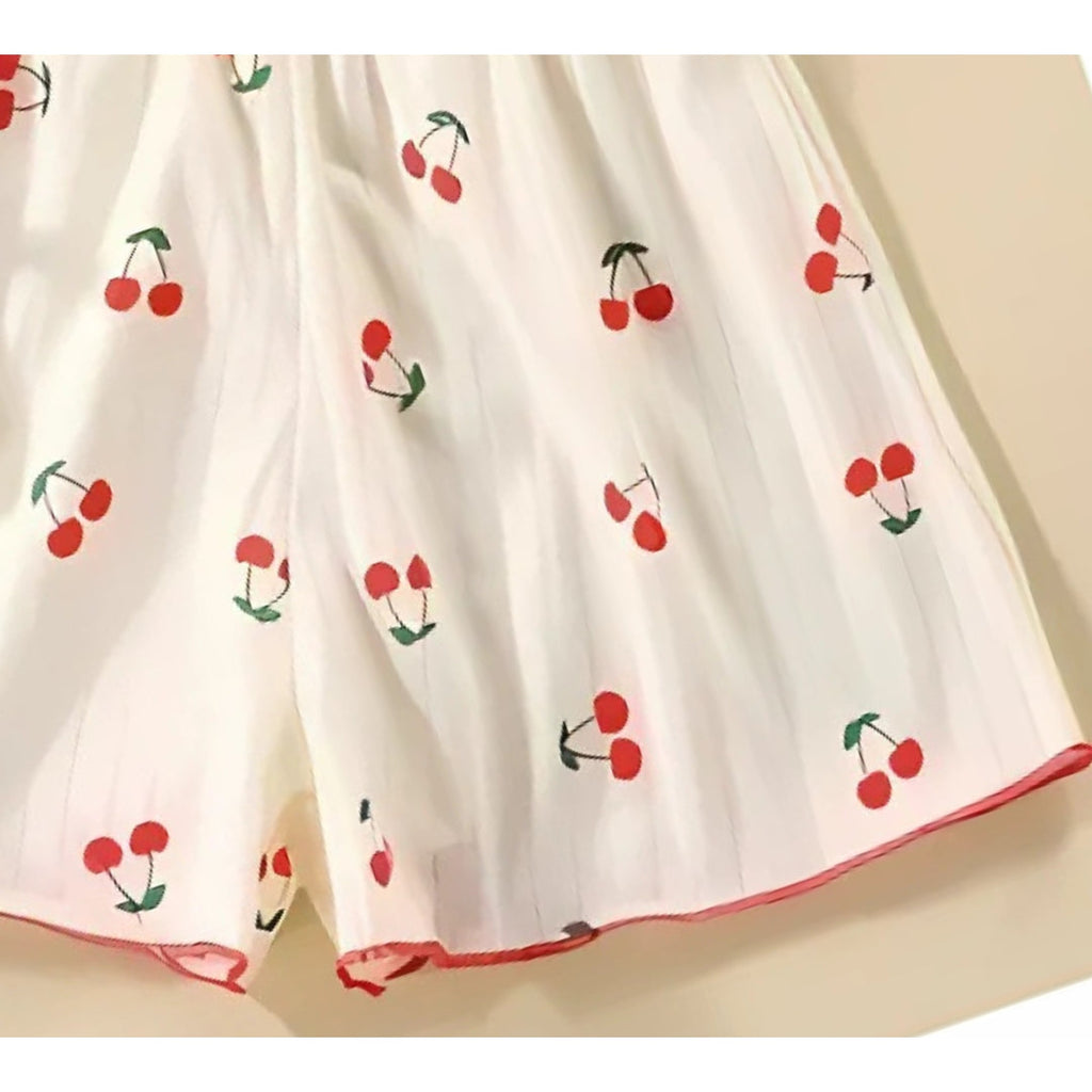 Cherry Sweet Girls Lounge Wear Set